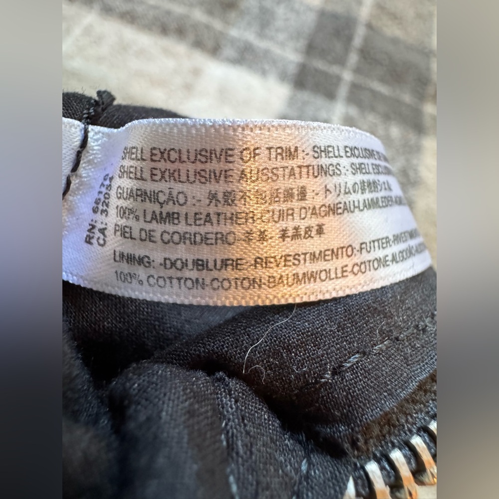 Free People calf skin leather Black Leather belt Bag silver hardware - Picture 8 of 8